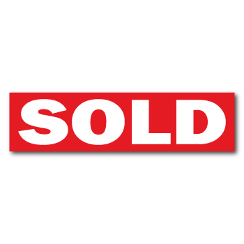 Sold Sign